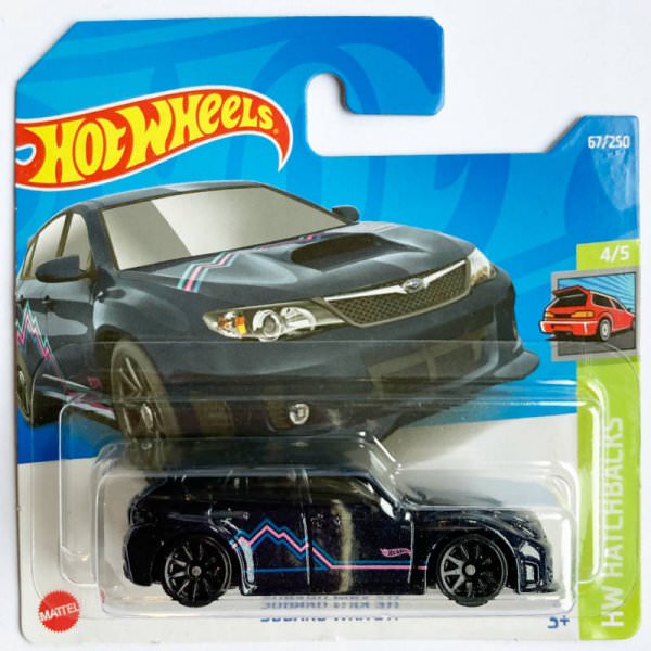 Hot Wheels | Subaru WRX STI schwarz