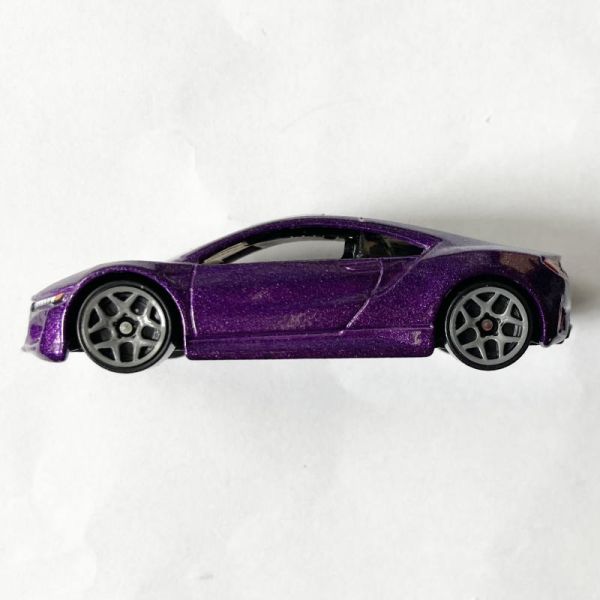 Hot Wheels | '17 Acura NSX metallic purple without packaging
