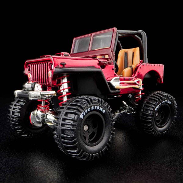 Hot Wheels | 2021 HWC Special Editions 1944 Willys MB Spectraflame red