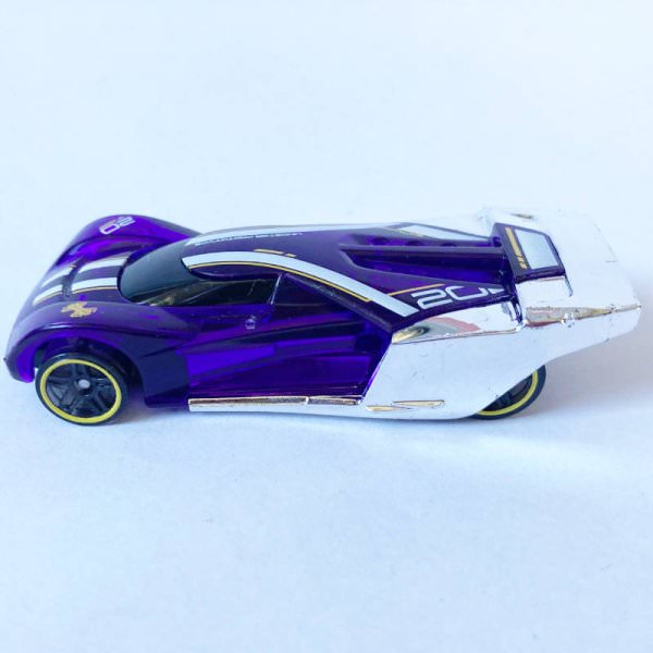 Hot Wheels | Lindster Prototype violett transparent Multipack Exclusive ohne Verpackung