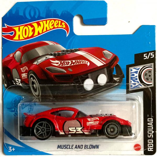 Hot Wheels | Muscle and Blown red #53