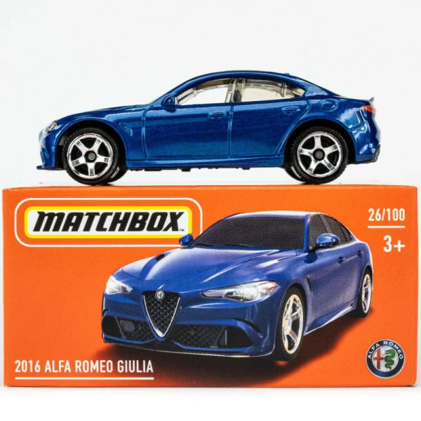 Matchbox | Alfa Romeo Giulia blau