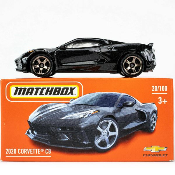 Matchbox | 2020 Corvette C8 black
