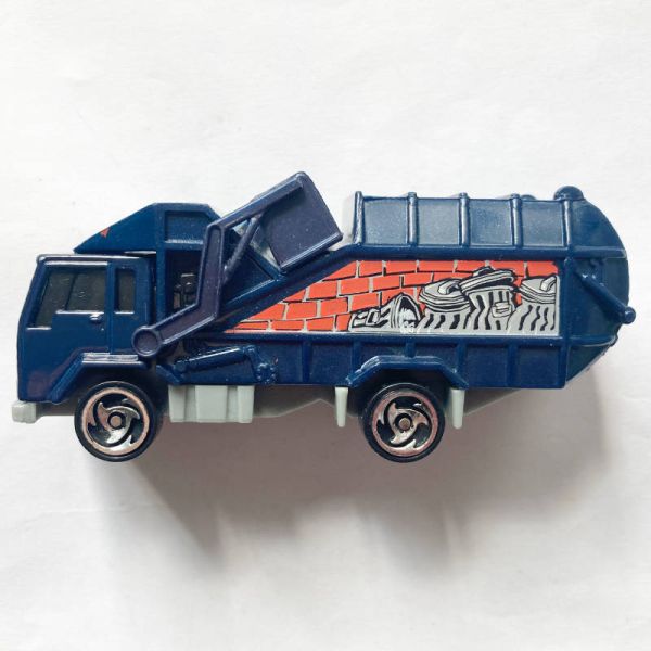Hot Wheels | Recycling Truck dark blue 2000 without packaging