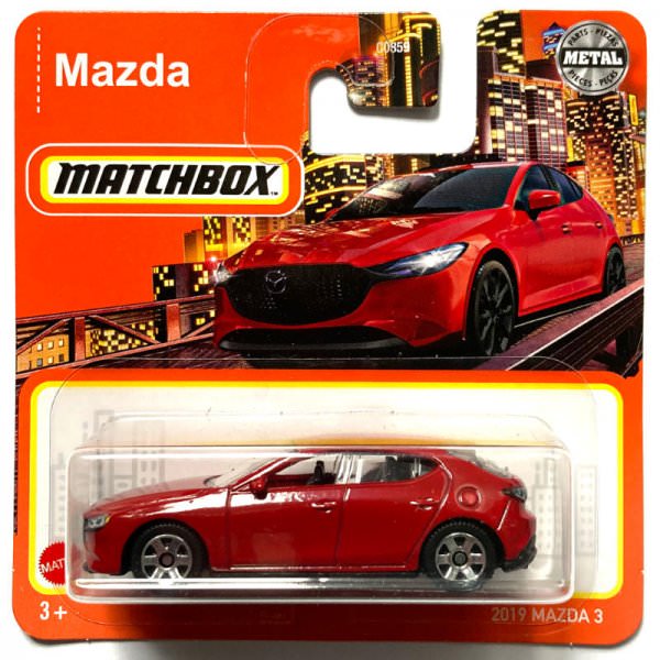 Matchbox | 2019 Mazda 3 rot