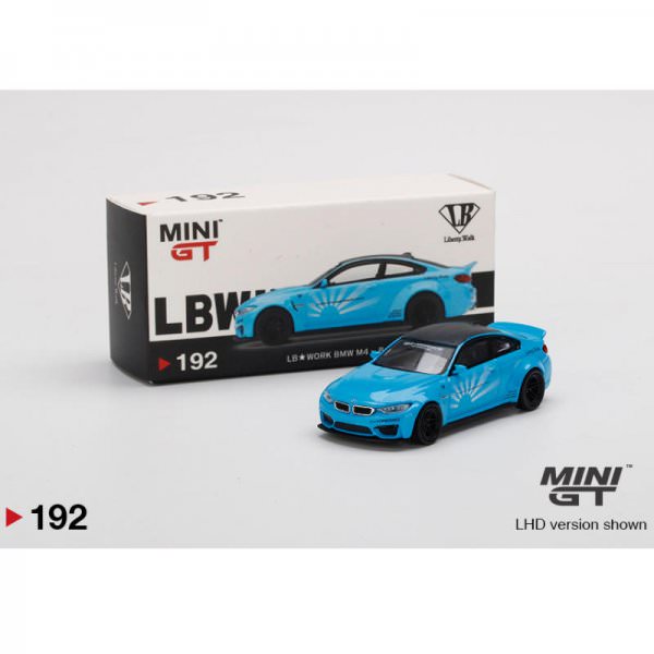 MINI GT | BMW M4 2020 LB Works Baby Blue MiJo exclusive