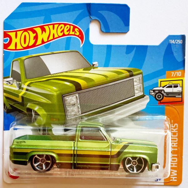 Hot Wheels | '83 Chevy Silverado green metallic