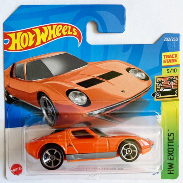 Hot Wheels | ‘71 Lamborghini Miura SV orange