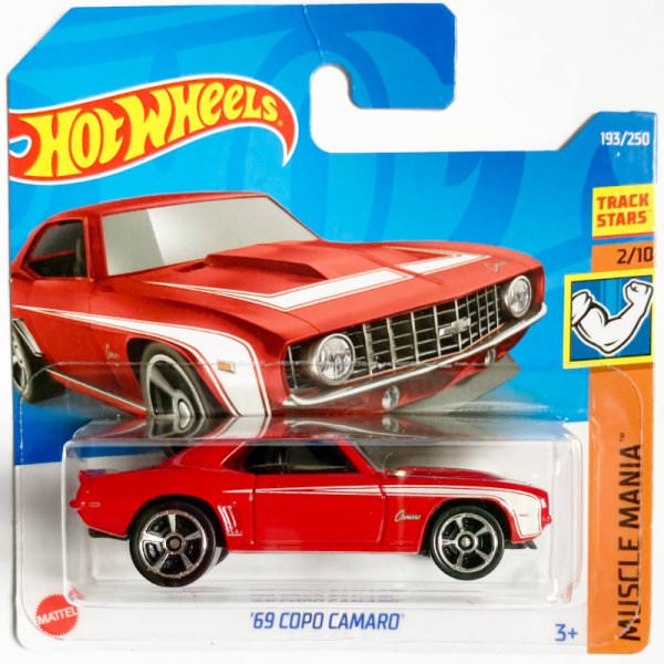 Hot Wheels | ‘69 Copo Camaro red