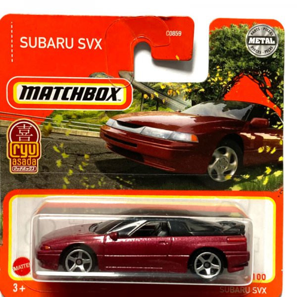 Matchbox | Subaru SVX dunkelrot RYU ASSADA