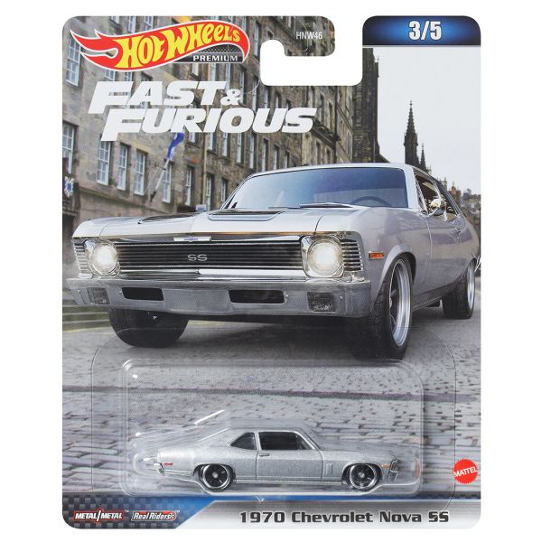 Hot Wheels | Fast & Furious 3/5 1970 Chevrolet Nova SS silver