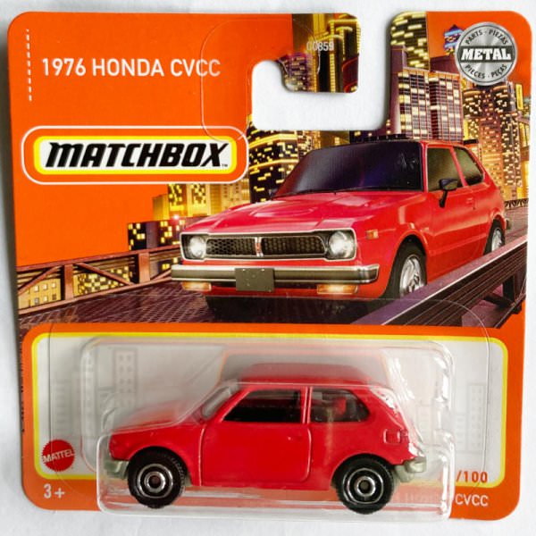 Matchbox | 1976 Honda CVCC red