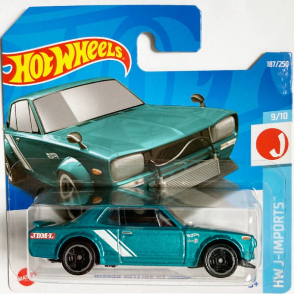 Hot Wheels | Nissan Skyline HT 2000GT-X turquoise metallic