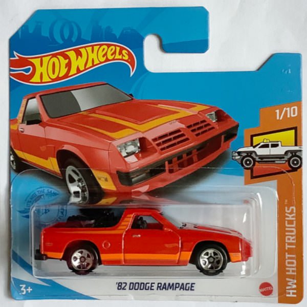 Hot Wheels | '82 Dodge Rampage red