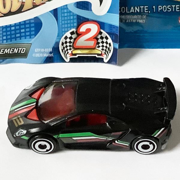 Hot Wheels | MYSTERY Models 2. Serie 2021 #02 Lamborghini Sesto Elemento schwarz