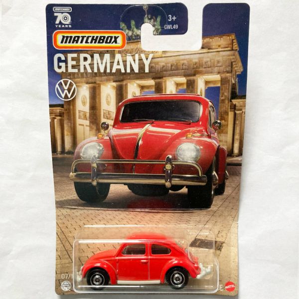 Matchbox | Best of Germany Series Mix 6 no. 07/12 1962 VW Beetle red