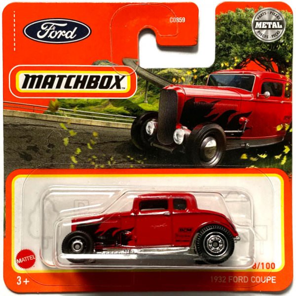 Matchbox | 1932 Ford Coupe rot