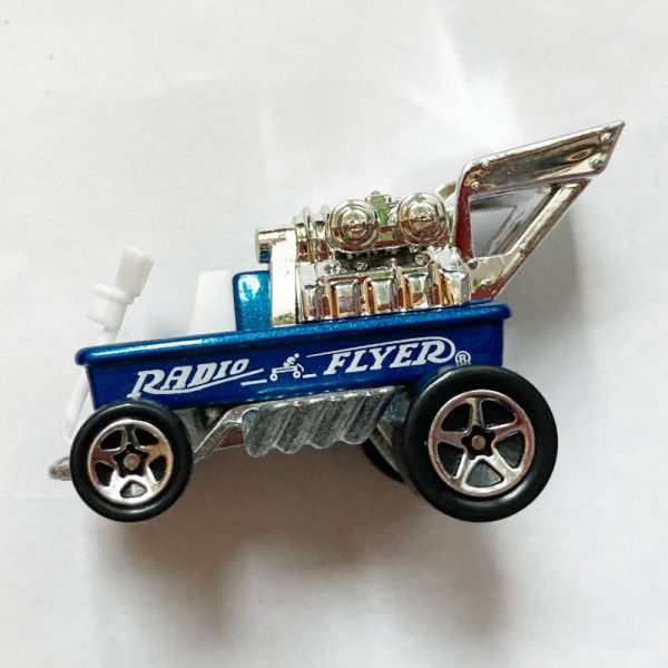 Hot Wheels | Radio Flyer Wagon Metalflake Blue 1998 ohne Verpackung