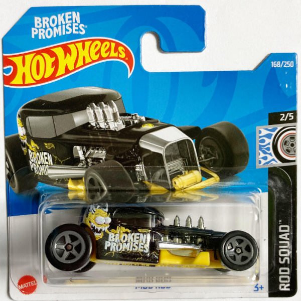 Hot Wheels | Mod Rod BROKEN PROMISES black/yellow