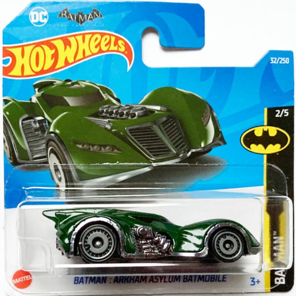 Hot Wheels | Batman: Arkham Asylum Batmobile dunkelgrün