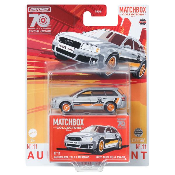 Matchbox | 70 YEARS MATCHBOX Collectors Serie No. 11 2002 Audi RS 6 Avant