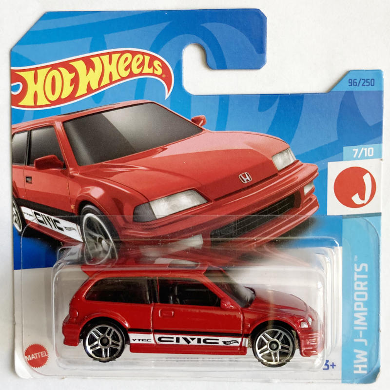 Hot Wheels | '90 Honda Civic EF red | scale64