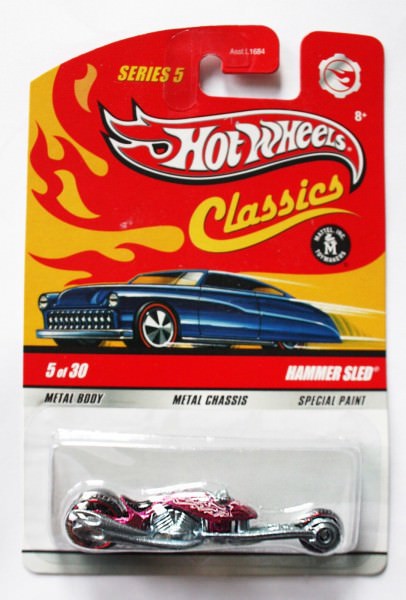 Hot Wheels | Classics Hammer Sled in spectral pink
