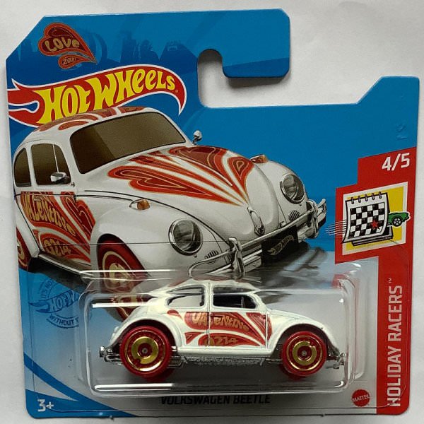 Hot Wheels | Volkswagen Beetle weiß Valentine Love