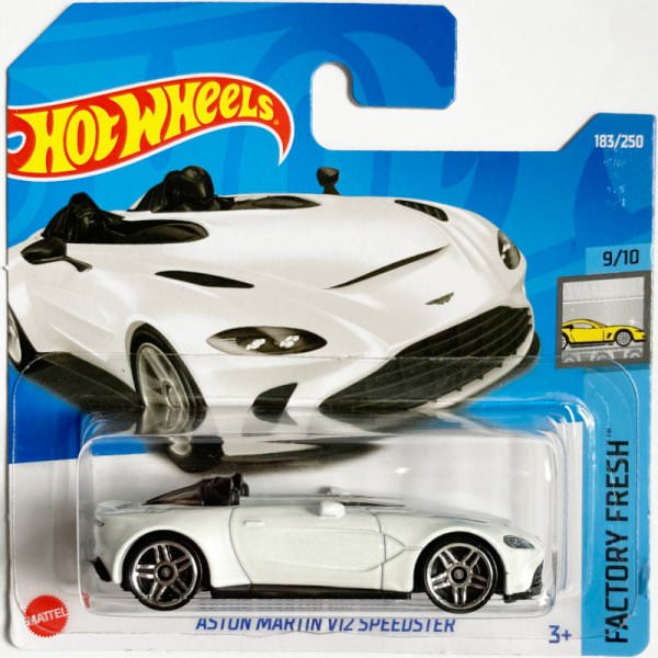 Hot Wheels | Aston Martin V12 Speedster white