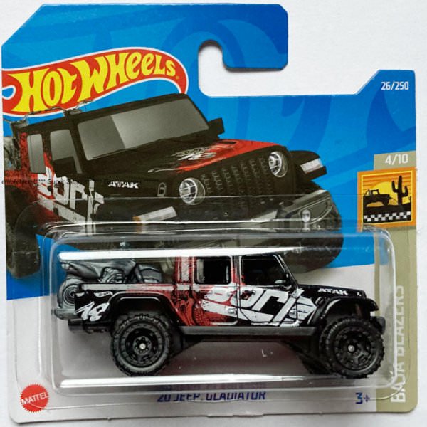 Hot Wheels | '20 Jeep Gladiator BORLA black
