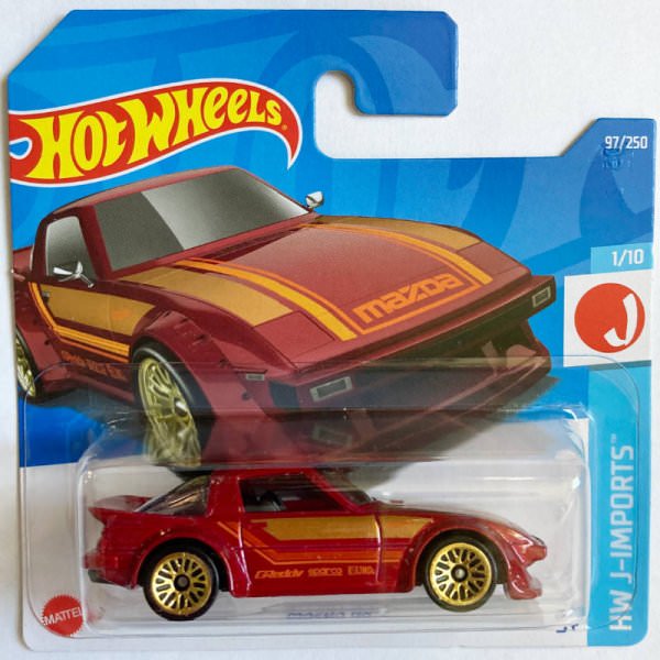 Hot Wheels | Mazda RX-7 dunkelrot