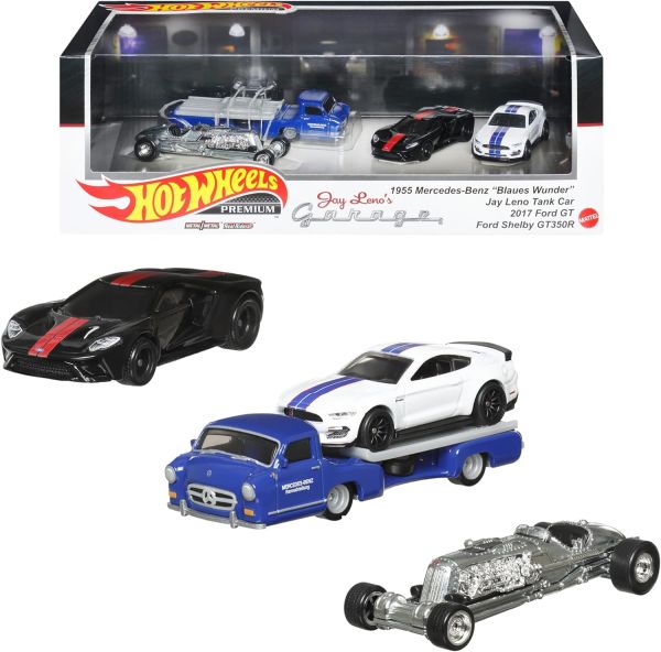 Hot Wheels | Premium Collector Display Set #16 Jay Leno‘s Garage