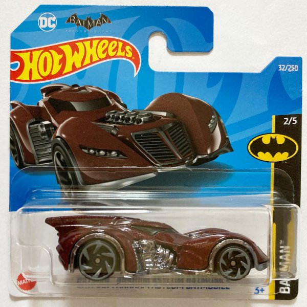 Hot Wheels | Batman: Arkham Asylum Batmobile dunkelrot