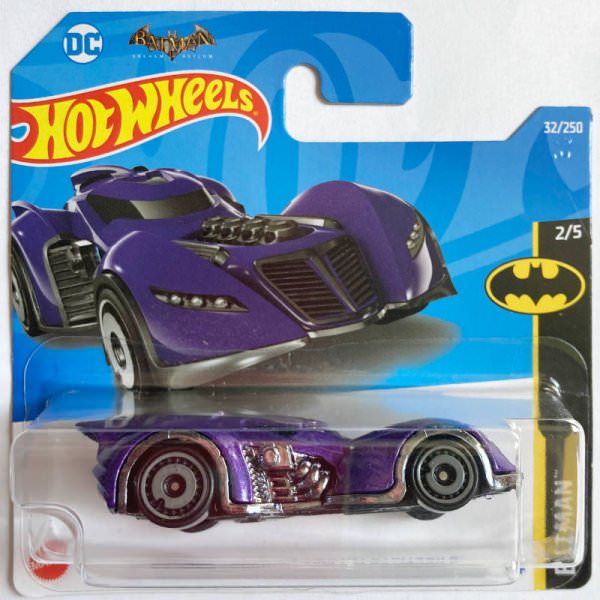 Hot Wheels | Batman: Arkham Asylum Batmobile purple