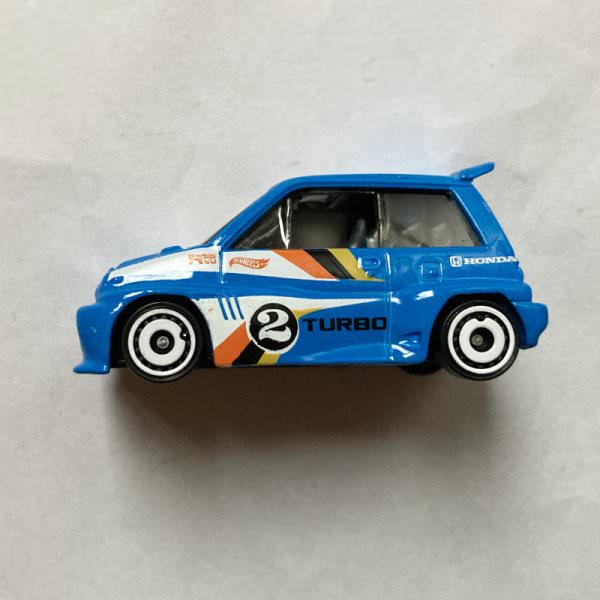 Hot Wheels | '85 Honda City Turbo II blue - loose