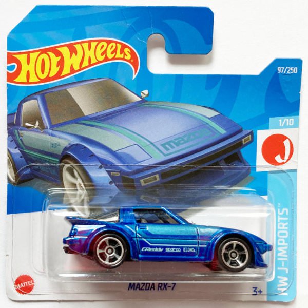 Hot Wheels | Mazda RX-7 blue metallic
