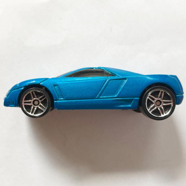 Hot Wheels | Cadillac Cien Metalflake Blue 2007 Code Cars ohne Verpackung