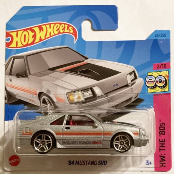 Hot Wheels | ‘84 Mustang SVO silver