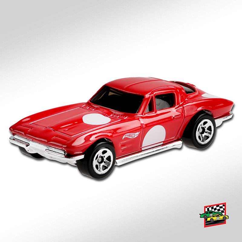Preview: Hot Wheels '64 Corvette Sting Ray red.