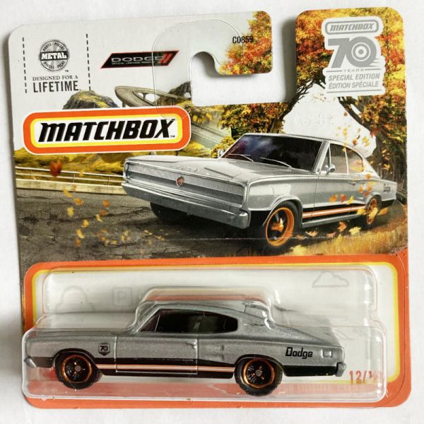 Matchbox | 1966 Dodge Charger silver 70 YEARS MATCHBOX
