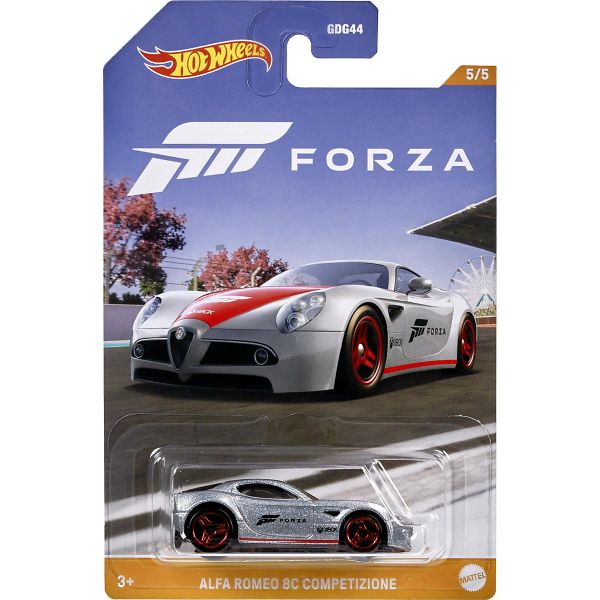 Hot Wheels | Forza Motorsport 5/5 Alfa Romeo 8C Competizione silver