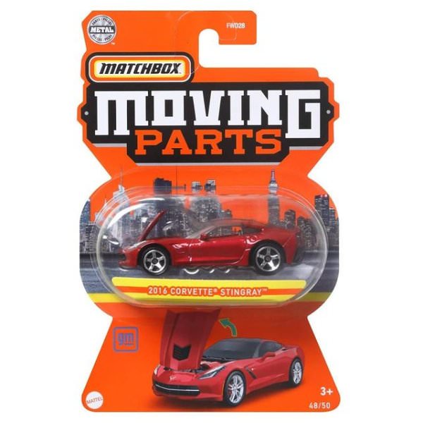Matchbox | Moving Parts 2016 Corvette Stingray red