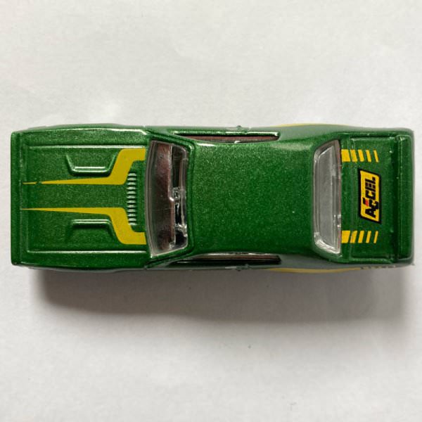Hot Wheels | '71 Plymouth Road Runner ACCEL green metallic without packaging