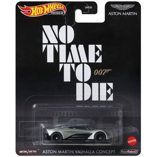 Hot Wheels | Aston Martin Valhalla Concept silver JAMES BOND NO TIME TO DIE